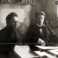 Слева направо: врач Московского отделения «Общества электрического освещения» Иван Чулков и Роберт Классон, 1899 год