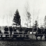 Роберт Классон демонстрирует площадку под строительство электростанции Электропередача группе иностранных инвесторов, 1912 год