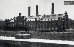 Внешний вид Раушской электростанции, 1910 год 