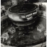 Загорская ГАЭС, установка рабочего колеса в кратер турбины, 1978 год