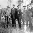 Группа энергетиков на озере Гозьбужье, 11 марта 1911 года.