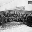 Открытие электростанции в селе Кашино, 1920 г.