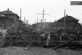 Баррикады на улицах Тулы, 1941 год