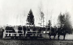 Классон демонстрирует площадку под строительство станции группе иностранных инвесторов, 1911 год